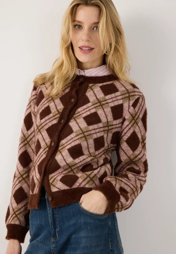 Argyle Cardigan